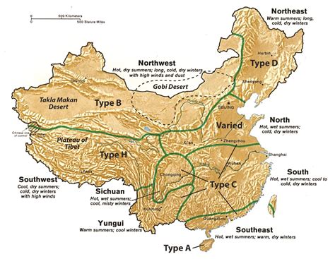 Chang Jiang River World Map