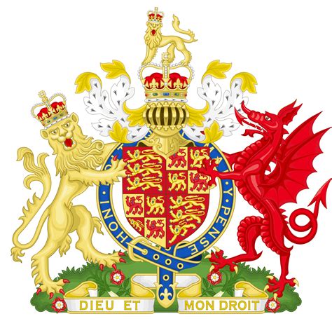 Coat of Arms of the United Kingdom of England and Wales : heraldry