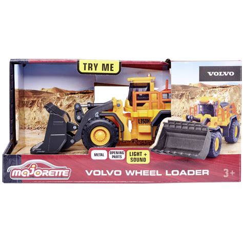 Majorette - Volvo Wheel Loader L350H Multicolor Age-3 Years & Above ...