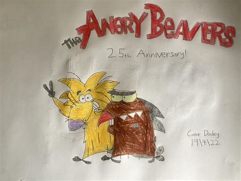 Angry Beavers 25th Anniversary by ConorTheSimpsonsFan on DeviantArt