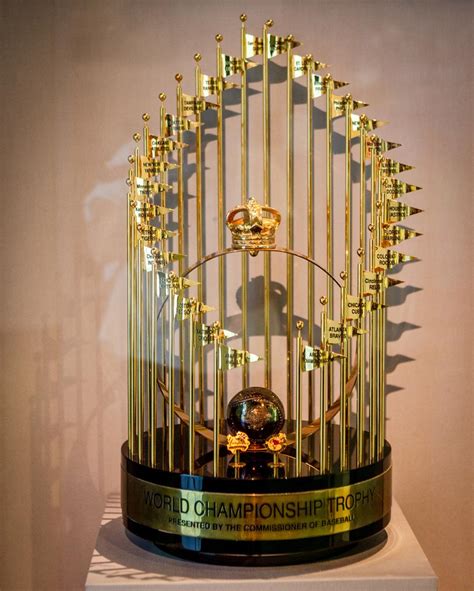 World Series Trophy on Display at the National Archives Museum ...