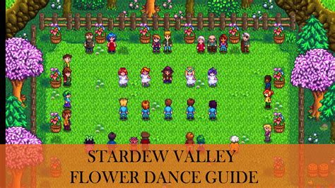 Stardew valley Flower Dance guide: location, partner and more