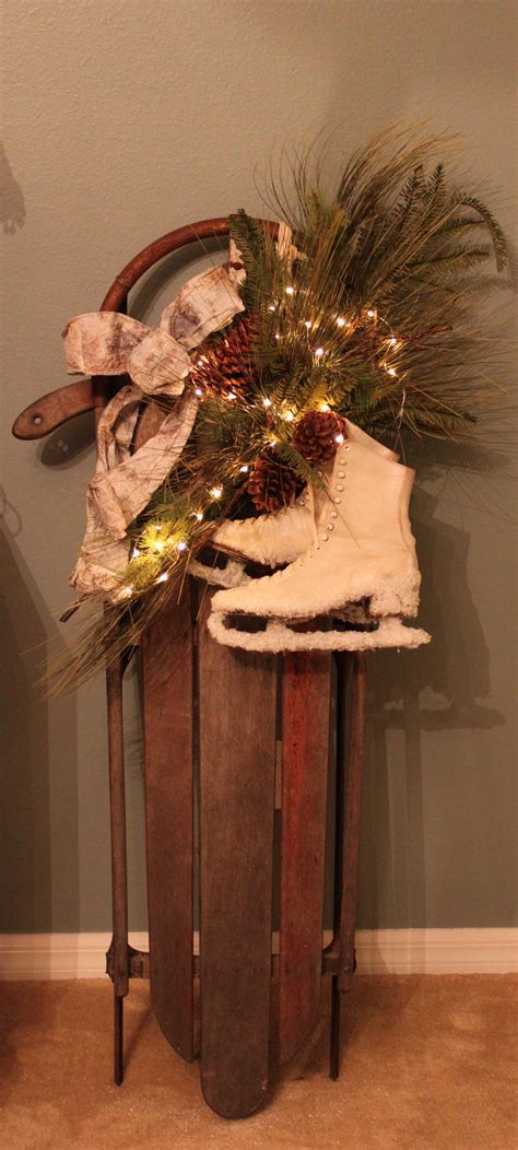 Old Sled Christmas Decoration – BESTHOMISH