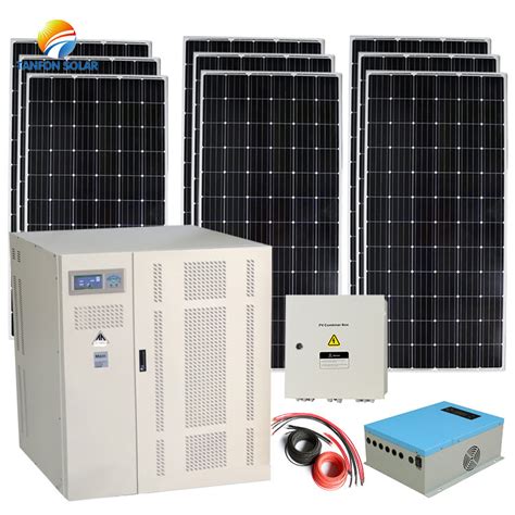 300kw off Grid Commercial Solar Energy Storage System Project_Three ...