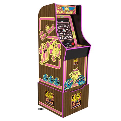 Ms. PacMan 40th Anniversary 10-IN-1 Bandai Legacy Edition Arcade with ...