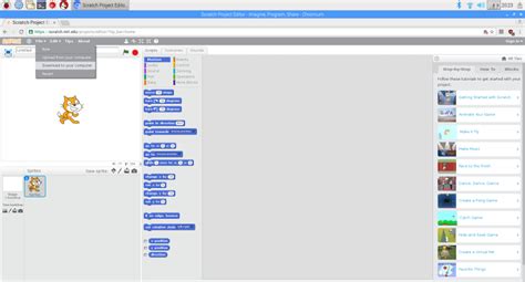 Use Scratch 2.0 on Raspberry Pi — The MagPi magazine