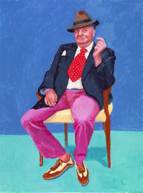 David Hockney 82 portraits and 1 still-life - Mature Times