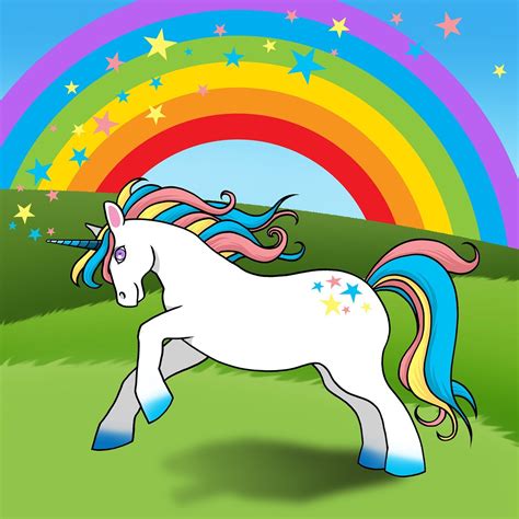 Unicorn Pelangi Fantasi - Gambar gratis di Pixabay - Pixabay