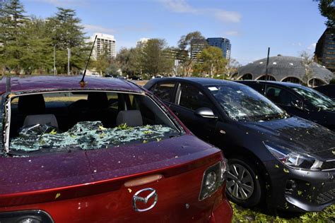 Canberra weather: Hailstorm destroys decades of CSIRO glasshouse ...