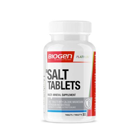 Salt Tablets - 30 Tabs | | Biogen