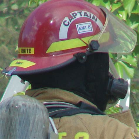 Firefighter - Helmet Crescents - Cascade Fire Equipment