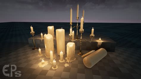 ArtStation - Melting Candles