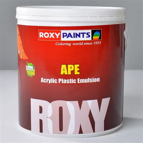 Acrylic Plastic Emulsion — Roxypaints Limited