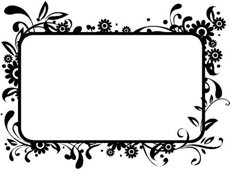 clip art black and white borders 20 free Cliparts | Download images on ...