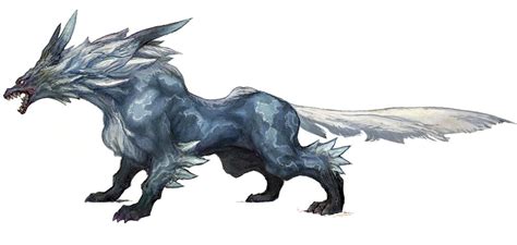 Fenrir | Final fantasy art, Creature concept art, Fantasy beasts