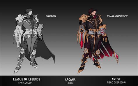 ArtStation - Talon Skin Concept - League of Legends