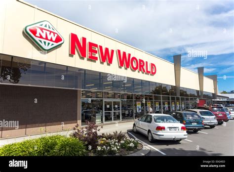 New World Supermarket Store Christchurch New Zealand Stock Photo ...