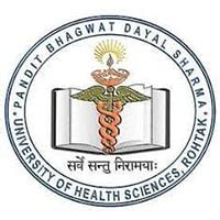 Pt. Bhagwat Dayal Sharma University of Health Sciences Admission 2024 ...