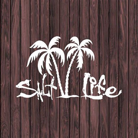 Salt Life Decal Salt Life Sticker Beach Decals Car Decal | Salt life ...