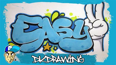 graffiti simple Simple graffiti drawing