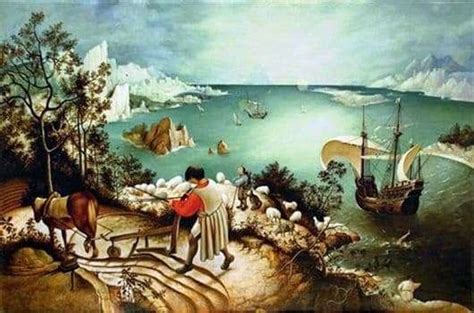 Pieter Bruegel Landscape With The Fall Of Icarus