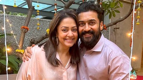 Suriya poses with Jyotika on Diwali, thanks her in cute post ...