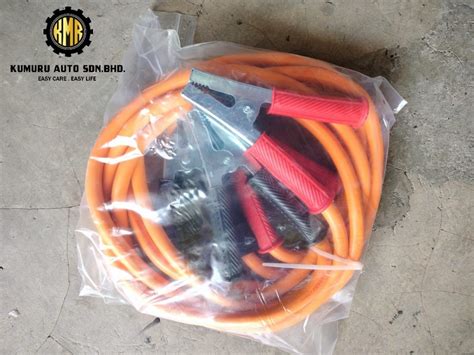 2.5m Heavy Duty 300Amp Jumper Cable Set Jump Start Cable Battery ...