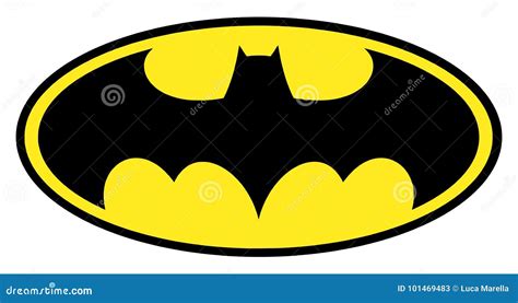 Batman Logo Cartoon Vector | CartoonDealer.com #101469483