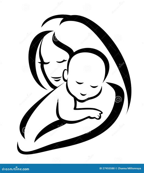 Mother Baby Silhouette Stock Illustrations – 25,987 Mother Baby ...