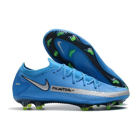 Nike Phantom GT Elite FG Soccer Boots Blue Silver