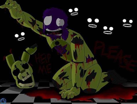 Springtrap William Afton Real Life Death - macacosmelhorados