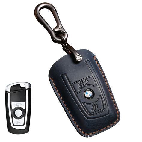 ontto for BMW Car Key Cover Premium Leather Key Fob Cover 1~ 7 Series ...