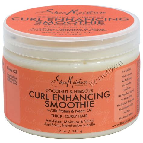 Shea Moisture Coconut & Hibiscus Curl Enhancing Smoothie 12 oz ...