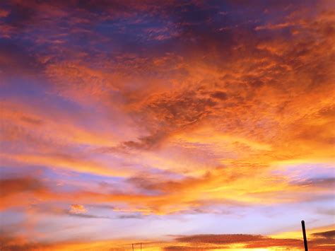 750x1334 resolution | orange clouds, Sky, Sunset, Clouds HD wallpaper ...