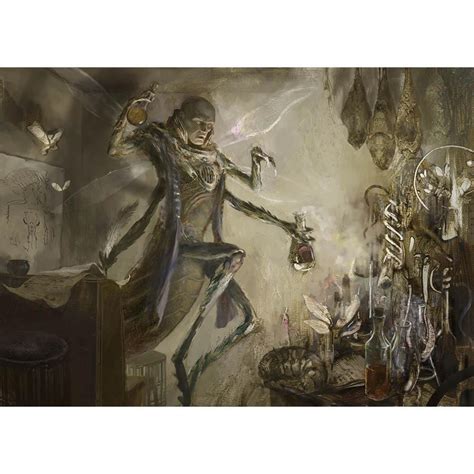 Aberrant Researcher Print - Original Magic Art