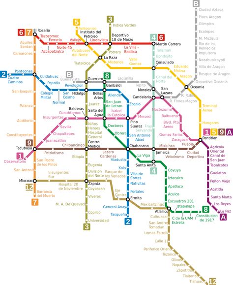 Mexico City Metro (CDMX): Map, Lines, Stations, Tickets, and Schedules