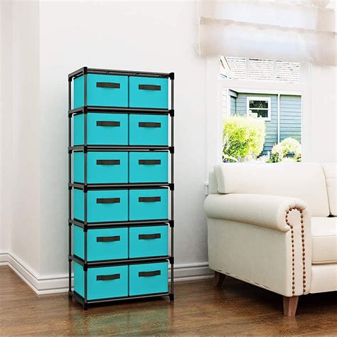 Storage & Organization Home & Kitchen Home Black Home-Like 12-Drawer ...