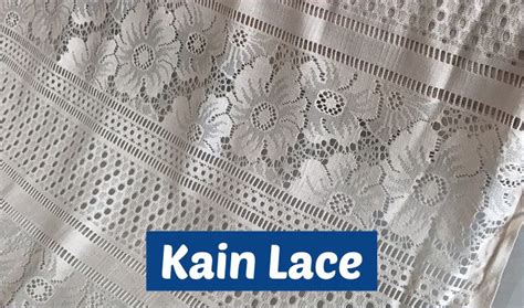 Bahan Kain Lace Adalah | Seperti Apa Karakteristiknya? Yuk Simak