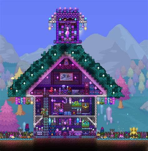 Terraria Hallow House Design