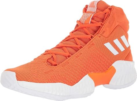 Adidas Men's Pro Bounce 2018 Basketball Shoe, Orange/White/Orange, 19 M ...