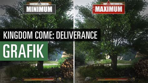 Kingdom Come Deliverance PC - Graphics comparison / Grafikvergleich ...