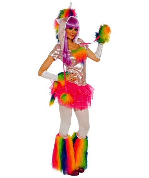 Adult Rainbow Unicorn Costume - Women Costume