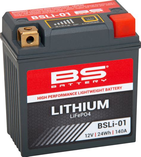 BS Battery BSLI-01 Lithium Battery - Speed Addicts