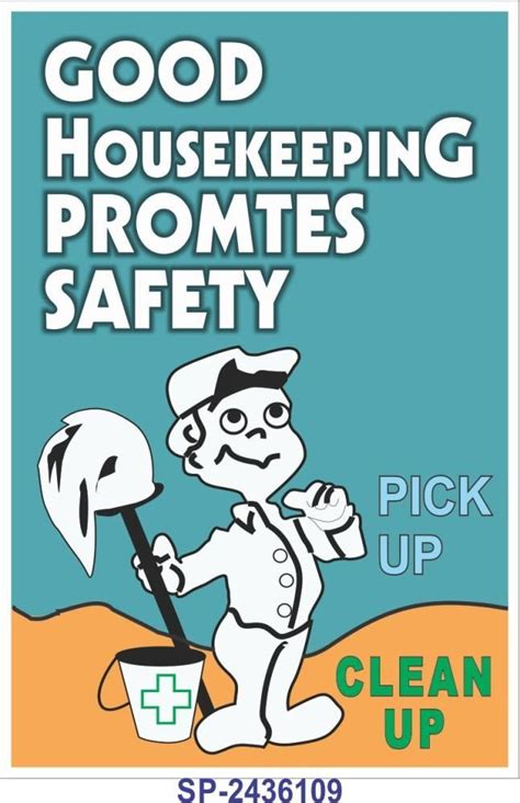 Housekeeping Safety Poster For Workplace