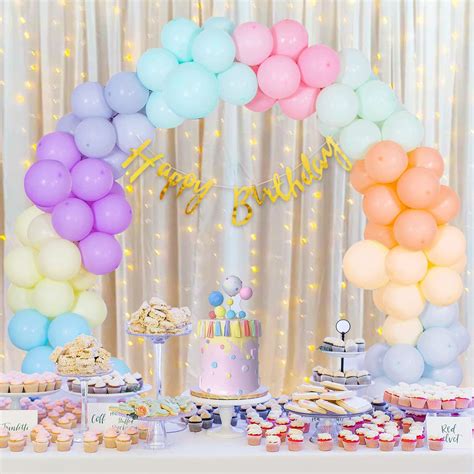 Buy Party Propz Pastel Birthday Decoration Items, 58Pcs Happy Birthday ...