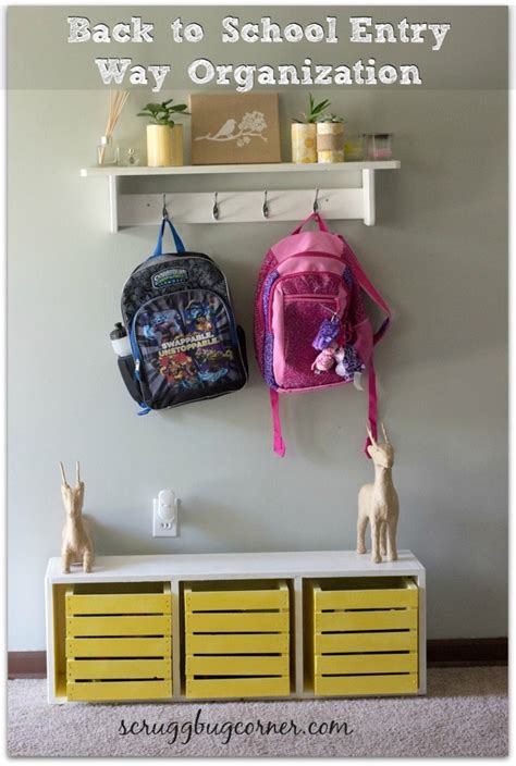 10+ Ideas for Backpack Storage and Organization - Living Well Mom