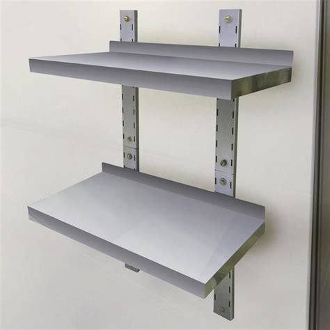 Sportsman 2-Shelf 24 in. Stainless Steel Wall Mounted Shelf-802719 ...