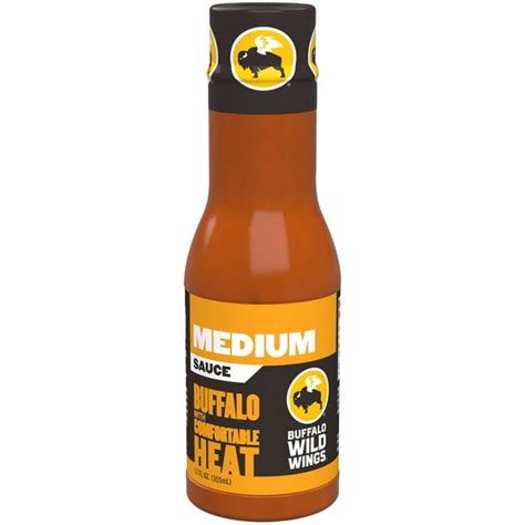 Buffalo Wild Wings Medium Sauce, 12 fl oz - Walmart.com - Walmart.com