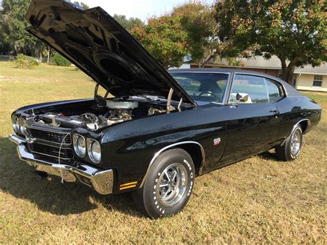 1970 CHEVROLET CHEVELLE SUPER SPORT 454 - Black Beauty! - Classic ...