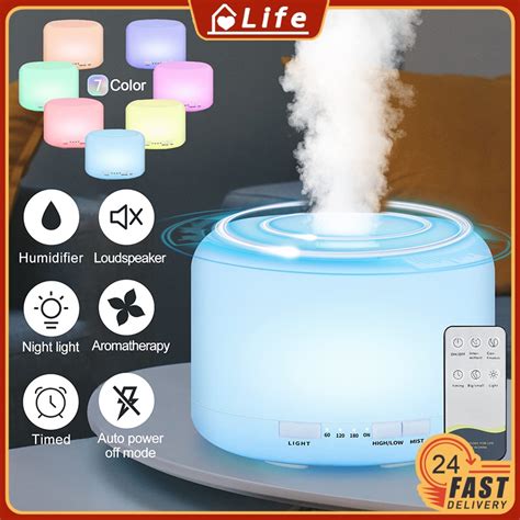 Oil Diffuser Air Humidifier With Essential Oil Remote For Room ...